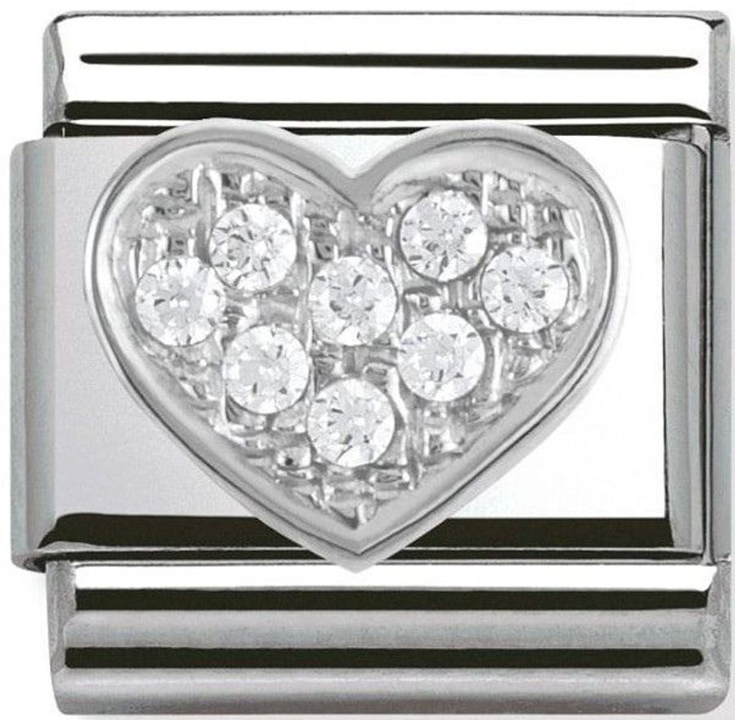 Nomination Link 925 zawieszka srebro 'Serce' 330304 01 biżuteria nomination nomination zawieszki nomination baza.jpg